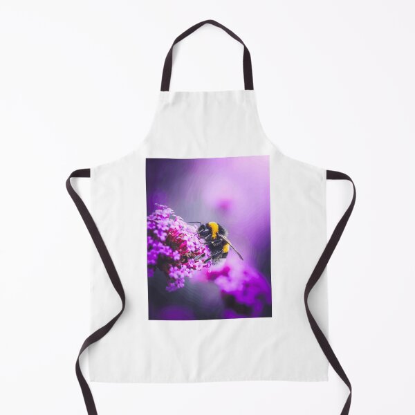 Item preview, Bumblebee on Purple Flowers Macro designed and sold by Roamgrain Photos.
