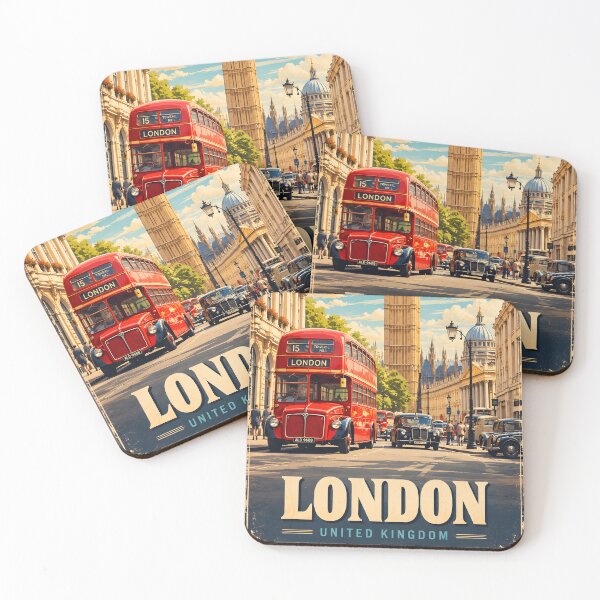 Item preview, London Calling: Vintage Travel Poster Vol.2 designed and sold by Ceemko's Vintage Corner.