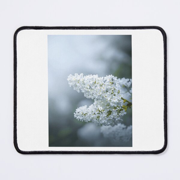 Item preview, Delicate White Lilac Blossoms designed and sold by Roamgrain Photos.