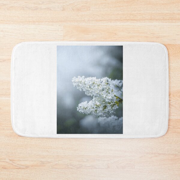 Item preview, Delicate White Lilac Blossoms designed and sold by Roamgrain Photos.