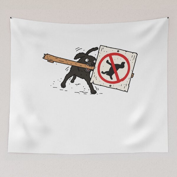 Item preview, No Dogs Allowed Funny Dog designed and sold by MonkiFlipp.