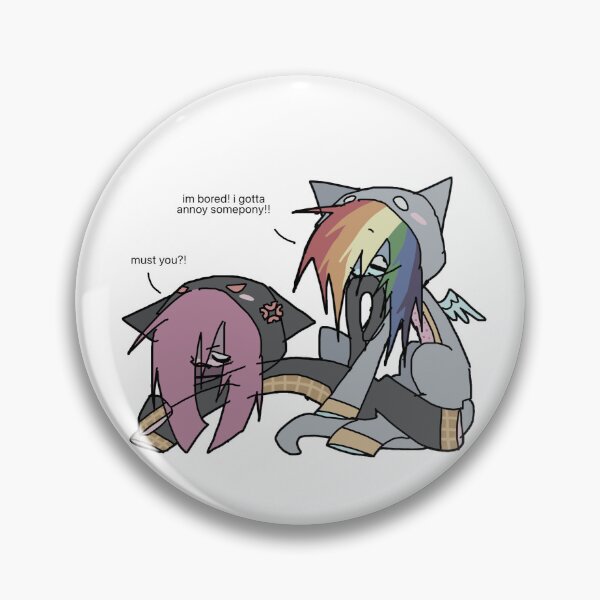 Item preview, pinkie pie x rainbow dash nyanponies 2 designed and sold by mokywow.