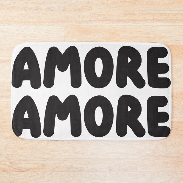 Item preview, Amore | Black Love Cute Typo Word designed and sold by MarleneCanto.