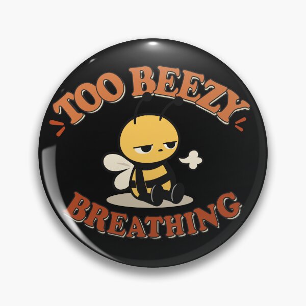 Item preview, Can’t Talk Busy Breathing Funny Deadpan Bee Retro Graphic designed and sold by NATHA PALETTE.