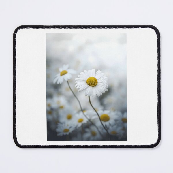 Item preview, Soft Focus White Daisy Flowers designed and sold by Roamgrain Photos.
