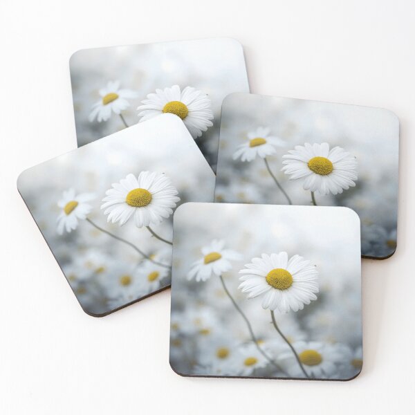 Item preview, Soft Focus White Daisy Flowers designed and sold by Roamgrain Photos.