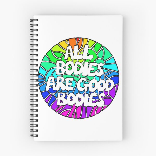 Item preview, All Bodies Are Good Bodies (rainbow) designed and sold by Jezunya.