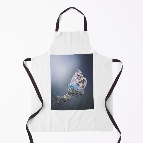 Item preview, Detailed Blue Butterfly on Flower Buds designed and sold by Roamgrain Photos.