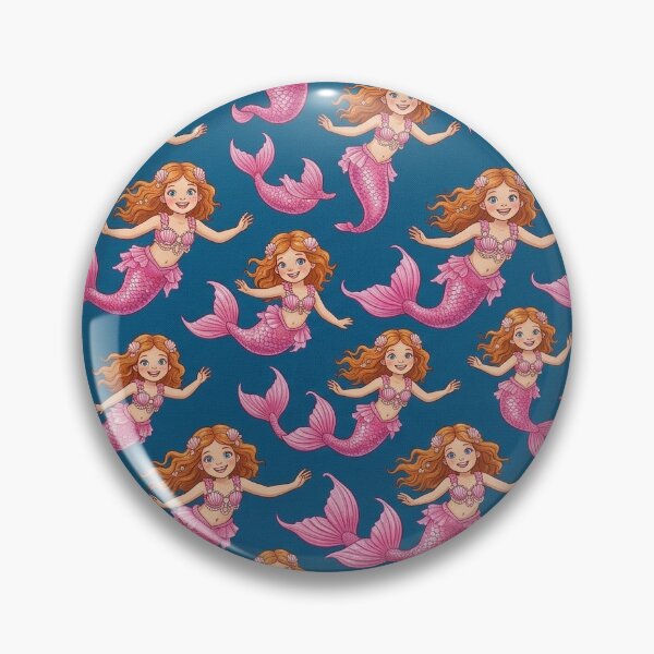 Item preview, Mermaid girl designed and sold by TinyOrbitsDesign.
