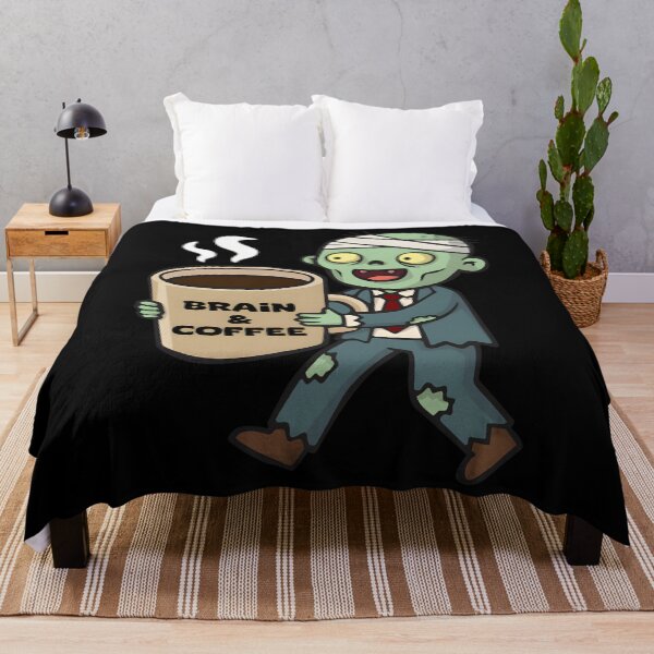 Item preview, Zombie Coffee – Funny Horror Halloween Caffeine Lover Design designed and sold by Gescosper.