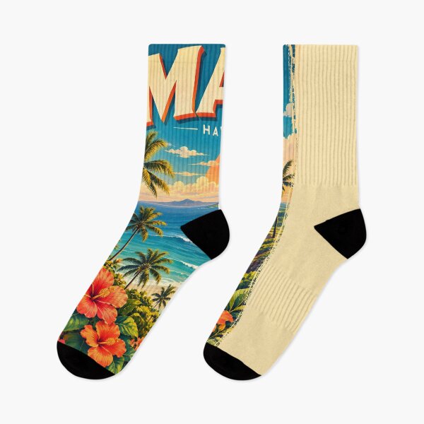 Item preview, Maui's Vintage Charm – Retro Travel Poster Vol.2 designed and sold by Ceemko's Vintage Corner.