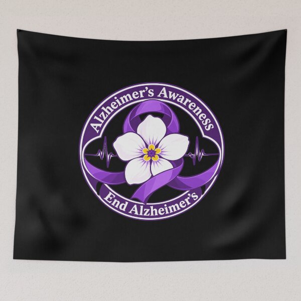 Item preview, Alzheimer's Awareness End Alzheimer's Dementia Supporter Caregiver designed and sold by FolkGraphics.