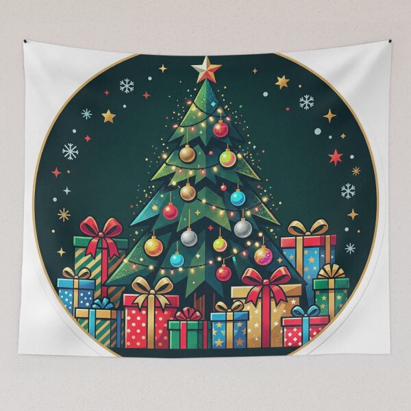 Item preview, Christmas Tree with Gifts designed and sold by Simplybe1.