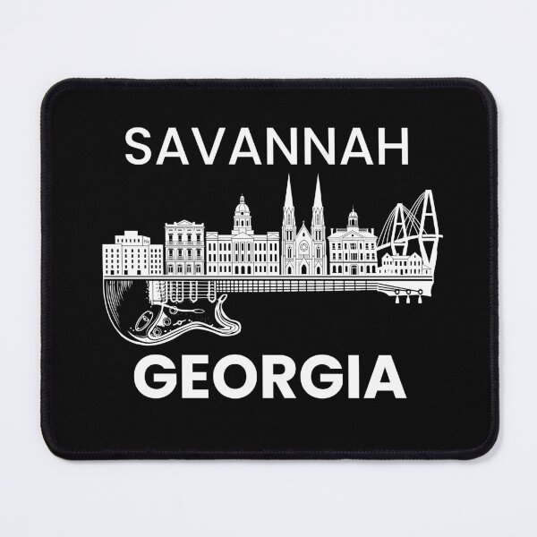 Item preview, Savannah Georgia Souvenir Men Music Guitar Savannah designed and sold by DSWShirts.