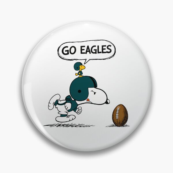 Item preview, Snoopy & Woodstock Philadelphia Eagles Football Retro F748 designed and sold by GLUVY-THEME.