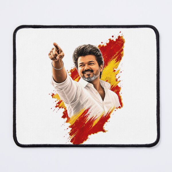 Item preview, Thalapathy Vijay Iconic Mass Portrait designed and sold by Fashvora.