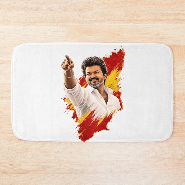Item preview, Thalapathy Vijay Iconic Mass Portrait designed and sold by Fashvora.