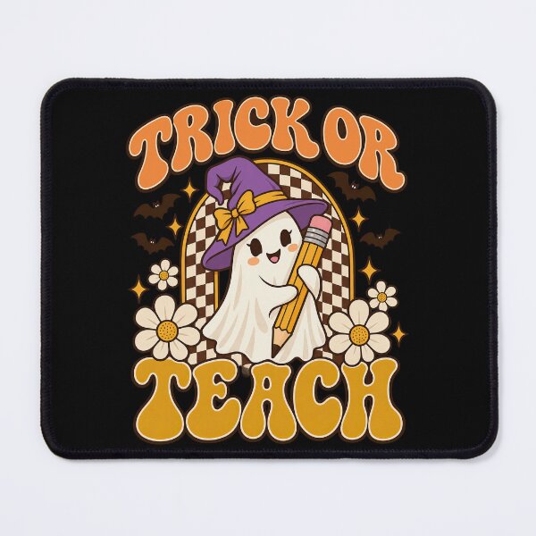 Item preview, Trick Or Teach 70s Groovy Teacher Phantom School Artwork designed and sold by Felinefinesse.