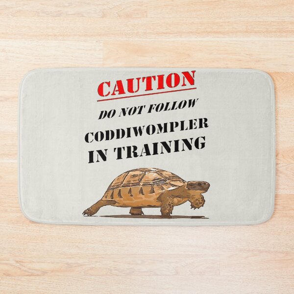 Item preview, Coddiwompler In Training Travelling Tortoise designed and sold by taiche.