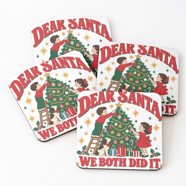 Item preview, Dear Santa We Both Did It Siblings Christmas designed and sold by sdcreations210.