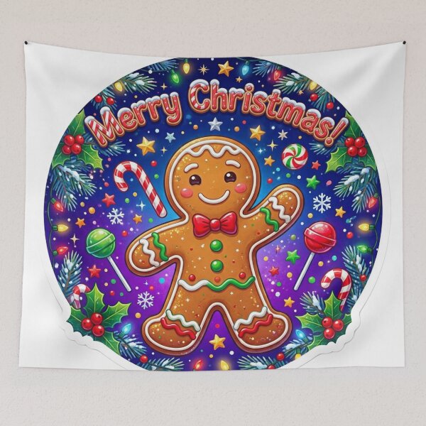 Item preview, Cute Gingerbread - Merry Christmas designed and sold by Simplybe1.