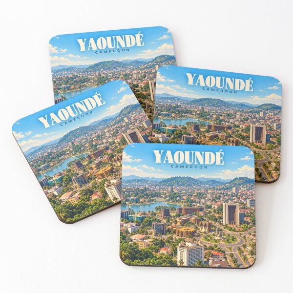 Aperçu de l'œuvre Yaoundé Art urbain camerounais vintage créée et vendue par MichaeIRellov.