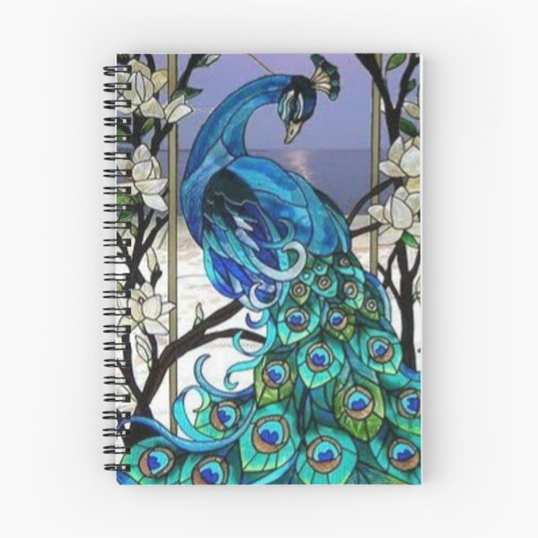 Item preview, stained glass peacock designed and sold by ritusdesigns.
