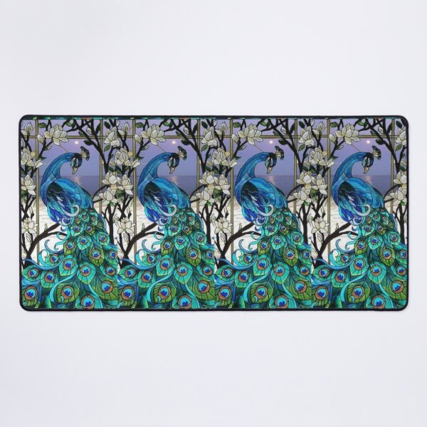 Item preview, stained glass peacock designed and sold by ritusdesigns.