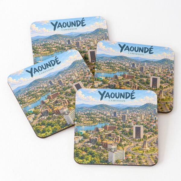 Aperçu de l'œuvre Impression picturale de Yaoundé, ville camerounaise créée et vendue par MichaeIRellov.