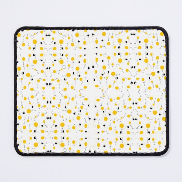 Item preview, Intricate orange and black dotty geometric pattern designed and sold by Bywithrose instant studio.