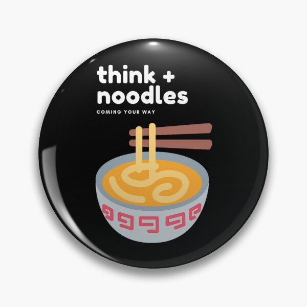 Item preview, Think Noodles  designed and sold by zairea-lbrecht.