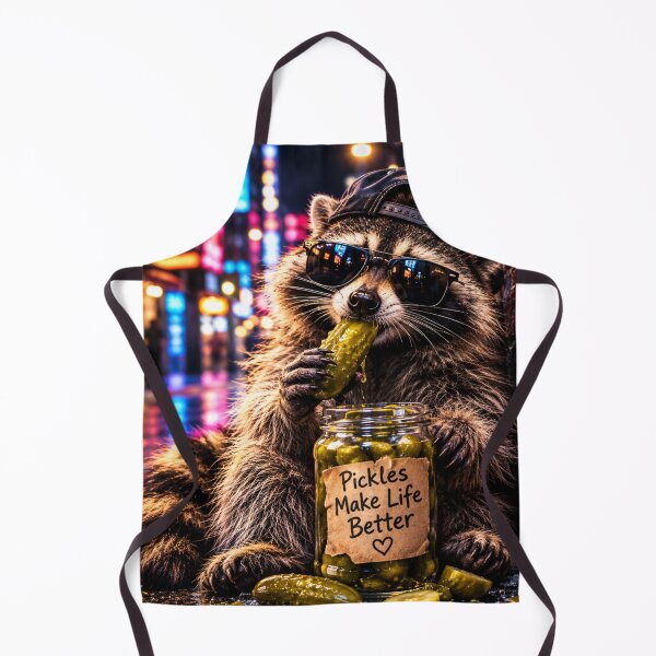 Item preview, Raccoon Pickle Lover – Pickles Make Life Better designed and sold by MalwasBasket.