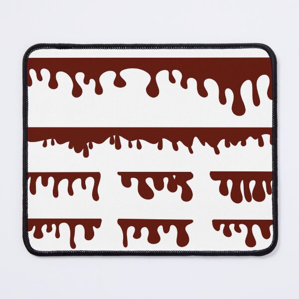 Item preview, Dripping Chocolate Borders Set — Melted Chocolate Drips Vector designed and sold by LYAN-STORE.