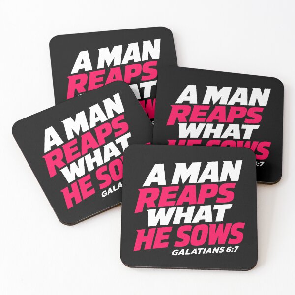 Item preview, Galatians 6:7 A Man Reaps What He Sows designed and sold by plushism.