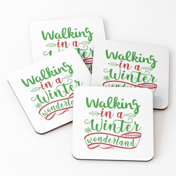 Item preview, Walking in a Winter Wonderland Christmas Blessing Design designed and sold by FuzionRaptor.