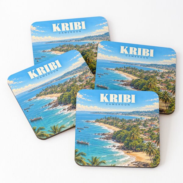 Item preview, Kribi Vintage Cameroonian Coastal Art designed and sold by MichaeIRellov.