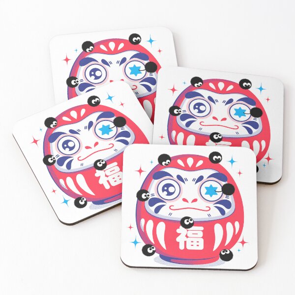 Artikelvorschau, Geister Daruma entworfen und verkauft von Eoli Studio.