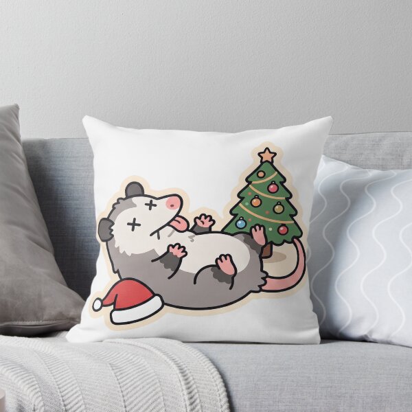 Item preview, Christmas Opossum Playing Dead Till January designed and sold by Keizoku Studio.