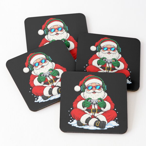 Item preview, Cool Santa Claus Christmas Gamepad Controller Snow Scene designed and sold by chem3a-wst.