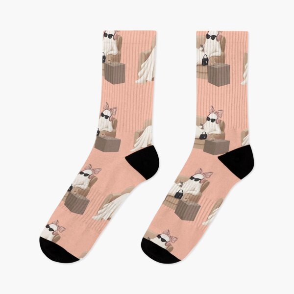 Item preview, Lazy Luxury Ghost Girl Cozy Halloween Aesthetic designed and sold by Moon's Arts.