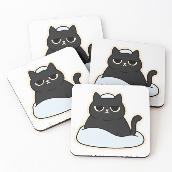 Item preview, Seasonally Unavailable Snow Cat designed and sold by Keizoku Studio.