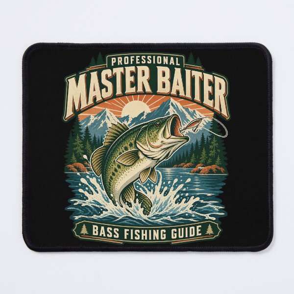 Item preview, Professional Master Baiter Bass Fishing Guide Lake Fish designed and sold by Aqouiatiqe.
