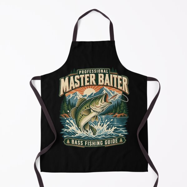 Item preview, Professional Master Baiter Bass Fishing Guide Lake Fish designed and sold by Aqouiatiqe.