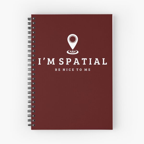 Item preview, I'm spatial, be nice to me (white text) designed and sold by MelroseShop.