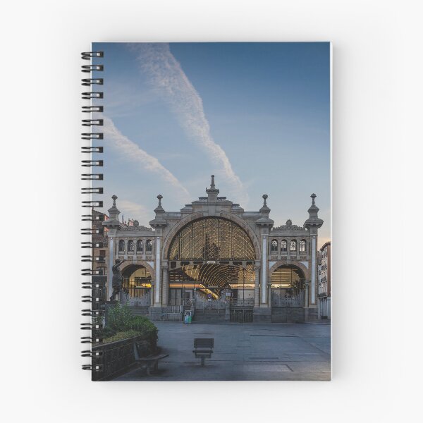 Item preview, Dusk Over the Central Market - Zaragoza designed and sold by Viv Thompson Photography .