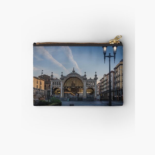 Item preview, Dusk Over the Central Market - Zaragoza designed and sold by Viv Thompson Photography .