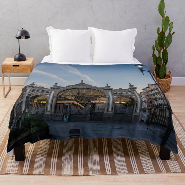 Item preview, Dusk Over the Central Market - Zaragoza designed and sold by Viv Thompson Photography .