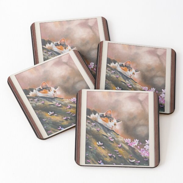 Item preview, A Cat Lost In Gentle Dreams designed and sold by Msisa-Art.