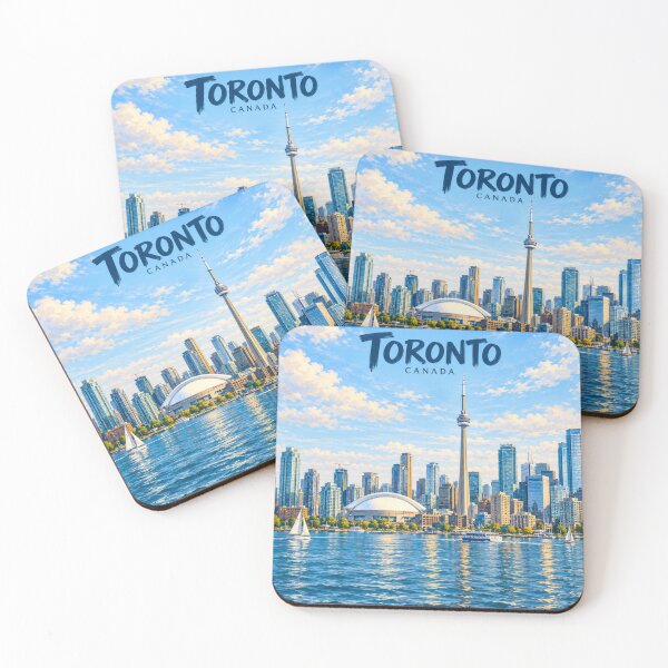 Item preview, Toronto Painterly Canadian City Impression designed and sold by MichaeIRellov.