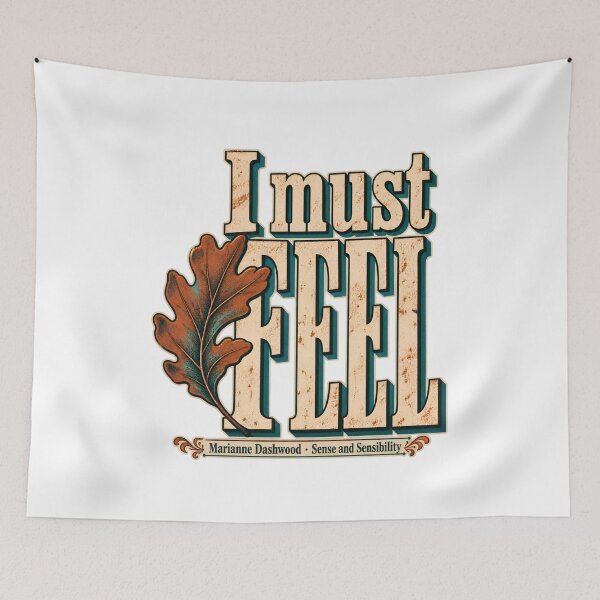 Item preview, Sense and Sensibility: I Must Feel Oak Leaf designed and sold by Fenay Designs.